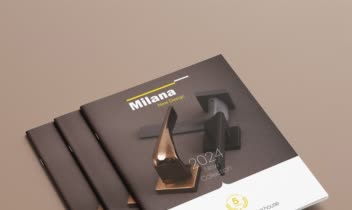 طراحی کاتالوگ یراق آلات و دستگیره میلانا