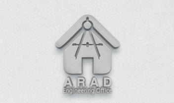 طراحی لوگو،طراحی و چاپ  کارت ویزیت شرکت آراد