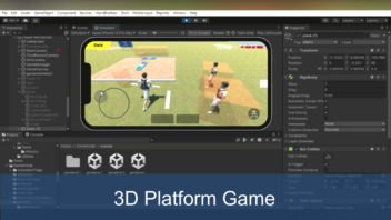 طراحی، توسعه و ساخت بازی پلتفرم سه بعدی (3D Platform Game)