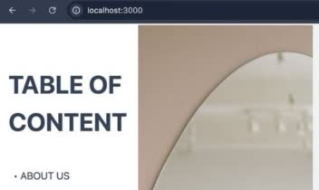 نمونه کار Home Design -Next js -responsive