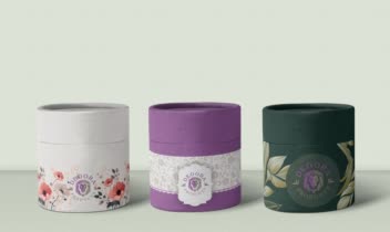 طراحی بسته بندی قوطی برند چای دگورا