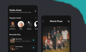 طراحی Music Player (Figma ) :)