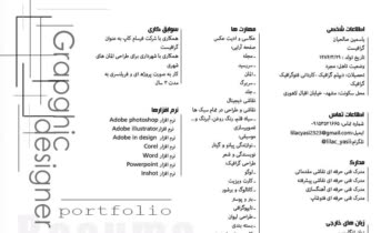 مهارت‌ها و نرم افزار ها و سوابق