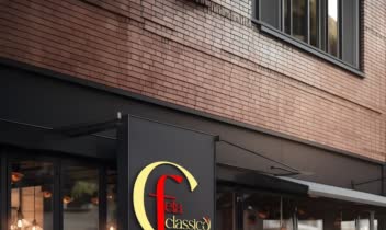 طراحی لوگوی فست فودی فلاکلاسیکو