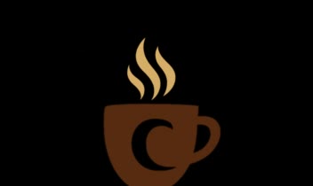 لوگوی کافه هویت بصری کافه نمونه لوگو طراحی لوگو لوگوی Cafe Aroma