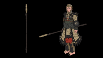 طراحی صفر تاصد کاراکتر 2بعدی (کاراکترای پاندای کنگ فوکار)