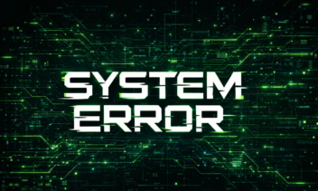 System Error  یک لوگو برای کارت ویزیت تعمیرات کامپیوتر