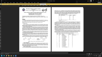 مقاله : Domino synthesis of 5-amino-4,6-dicyano-terphenyl derivatives over SiO2 nanoparticles under solvent-free conditions