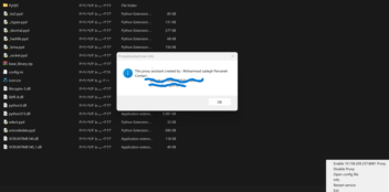 نوشتن برنامه Proxy Assistant برای ویندوز