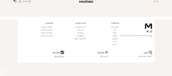 وبسایت فروشگاهی پوشاک زنانه مادارا