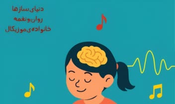طراحی جلد مجله و تایپو گرافی (ذهن موزیکال).