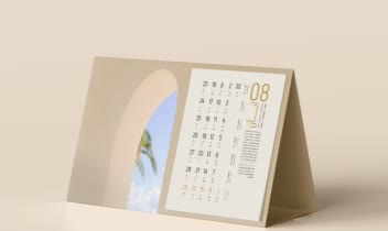 طراحی تقویم رومیزی - نرم افزار فتوشاپ