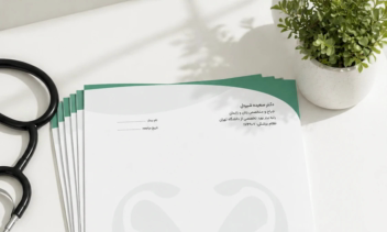 طراحی سرنسخه مطب پزشک متخصص زنان