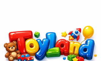 لوگو برای فروشگاه اسباب بازی Toyland