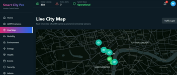 دمو داشبورد مدیریتی سامانه شهر هوشمند - https://london-anpr-dashboard.vercel.app