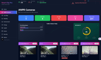 دمو داشبورد مدیریتی سامانه شهر هوشمند - https://london-anpr-dashboard.vercel.app