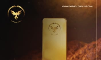 طراحی اختصاصی بروشور سه لت برند اکسیر گلد