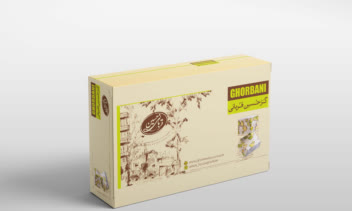 طراحی بسته بندی گز حسین قربانی