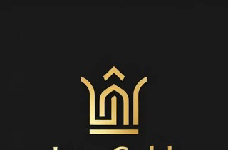 لوگو برای طلافروشی ایران گلد..