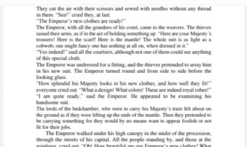 The Emperor new clothes_ لباس جدید پادشاه