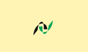 ***** طراحی لوگو حروف NV  *****