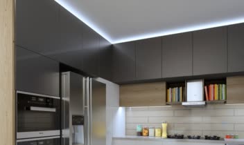طراحی و سه بعدی کابینت آشپزخانه