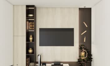 نمونه های طراحی تی وی روم مدرن