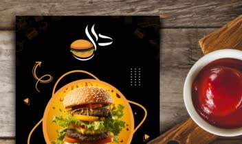 طراحی منو و لوگو رستوران و فست فود