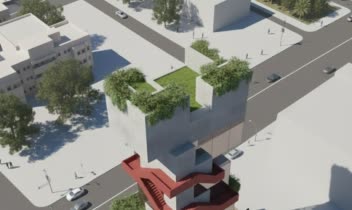 طراحی معماری مجتمع مسکونی کانسپچوال