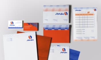 طراحی ست اداری  و پترن شرکت بهران فیلتر