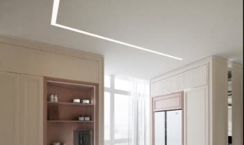 طراحی کابینت آشپزخانه تمیز پروژه مسکونی 200 متری