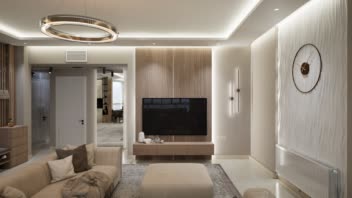طراحی پذیرایی پروژه مسکونی خانم عبدالله ابادی