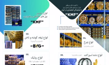نمونه طراحی کاتالوگ صنعتی سایز A4