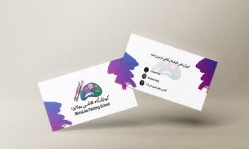 طراحی ست اداری آموزشگاه نقاشی مونالیزا