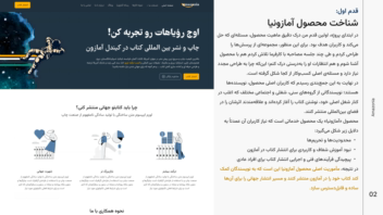 باز طراحی محصول آمازونیا (ساده‌سازی انتشار جهانی کتاب برای نویسندگان فارسی‌زبان )