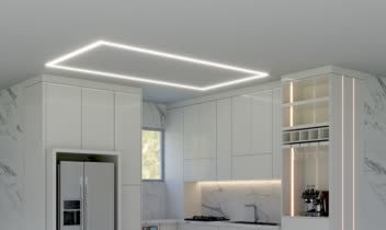 طراحی کابینت سبک مدرن رنگ سفید