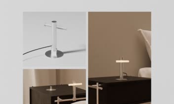 cross - لامپ رو میزی آلومینیومی