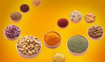 طراحی بنر تبلیغاتی فروشگاه خشکبار