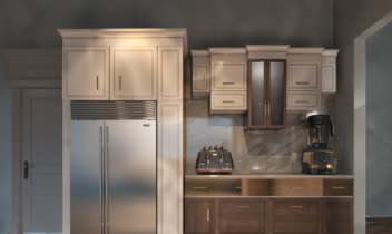 طراحی آشپزحانه - طرحی داخلی - 3dsmax Vray