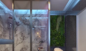 طراحی سرویس بهداشتی - طراحی داخلی - 3dsmax  vray