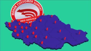 موشن گرافیک شرکت محک - red services