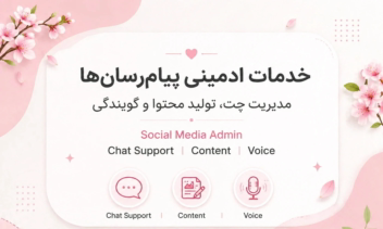 نمونه کار متنی ادمینی و گویندگی .