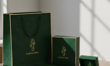 طراحی لوگو  و هویت بصری طلا فروشی