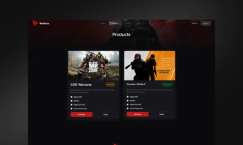 طراحی UI/UX سایت چیت بازی آنلاین