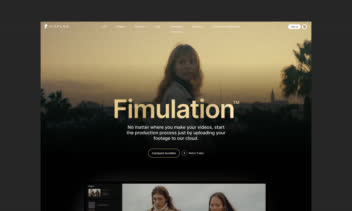 طراحی UI یک پیج از سایت Pixflow
