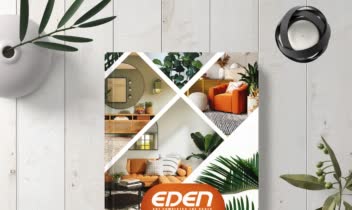 طراحی جلد آلبوم کاغذ دیواری به نام eden