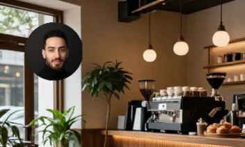 طراحی  داخلی شیک یک کافی‌شاپ مدرن