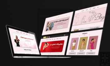طراحی کامل وبسایت برند مد و پوشاک «ماج» (از لوگو تا پیاده‌سازی صفحات)