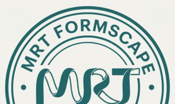 طراحی اختصاصی تایپوگرافی MRT با فرم‌های نواری و پویا