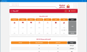 برنامه فرم گزارش گیری روزانه اپلیکیشن مشعل